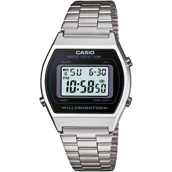 Casio - B640WD-1A Stainless Steel Watch in Silver