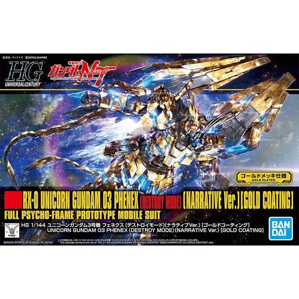 Bandai HGUC 1/144 Unicorn Gundam 03 Phenex (Destroy Mode)