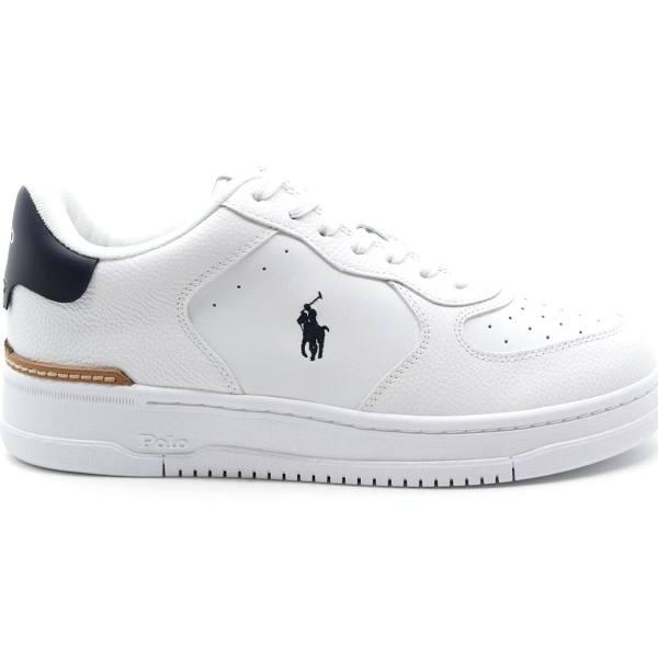 Polo Ralph Lauren Men's Master Court Leather Trainers - UK 9