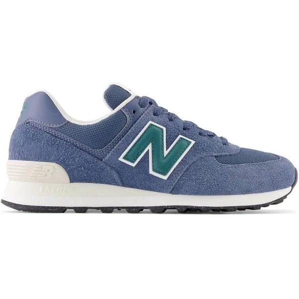 New Balance Unisex 574 Navy/Green - Size 13