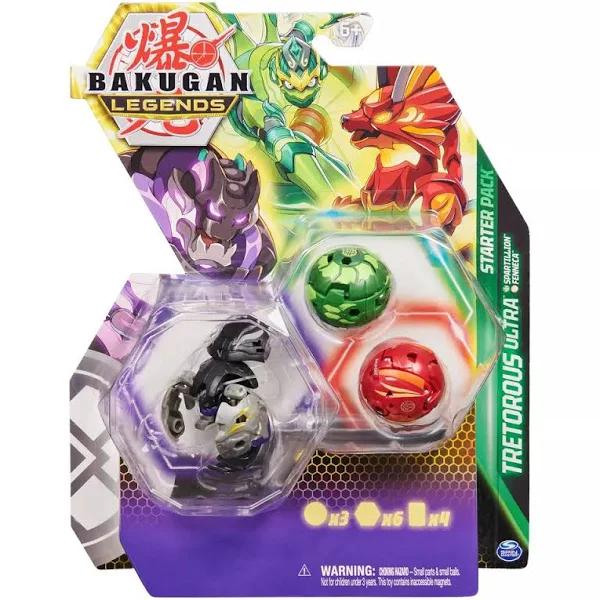 Bakugan Legends Tretorous Ultra Spartillion Fenneca Starter Pack