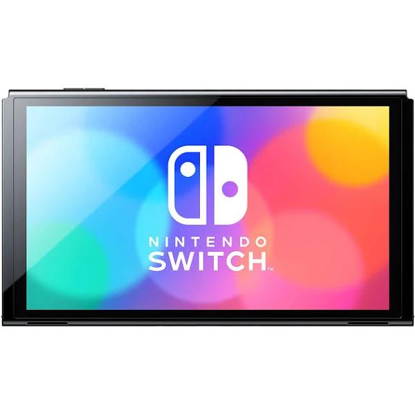 Nintendo Switch – OLED Model w/ Neon Red & Neon Blue Joy-con