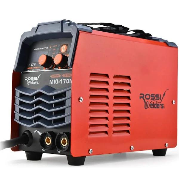 Rossi 170 Amp Portable Inverter MIG Stick Arc Welder, With Carry Case & Accessories