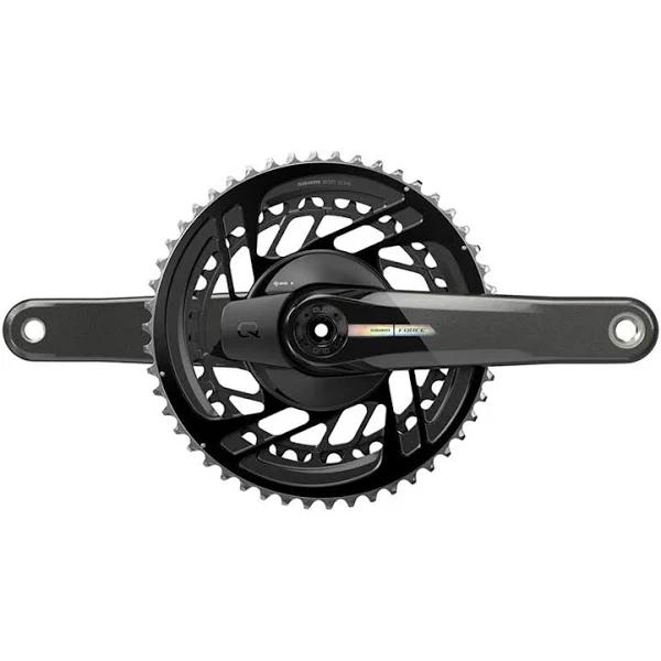 SRAM Force AXS D2 Spider Dub Crankset Power Meter Silver 165 mm / 50/37T