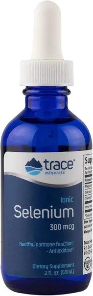 Trace Minerals , Ionic Selenium, 300 mcg, 2 fl oz (59 ml)