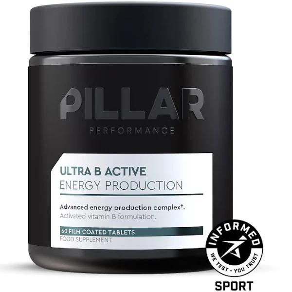 Pillar Perfomance Ultra B Active 60 Tablets