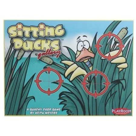 Playroom Entertainment Sitting Ducks Gallery Card Game