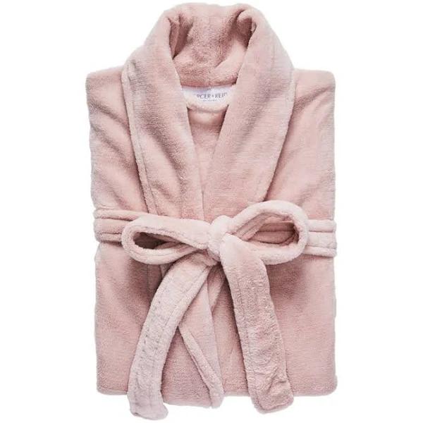 Adairs Rose Microfibre Robe - Bathrobe