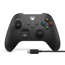 Xbox Wireless Controller Carbon Black + USB-C Cable (Xbox Series X/S)