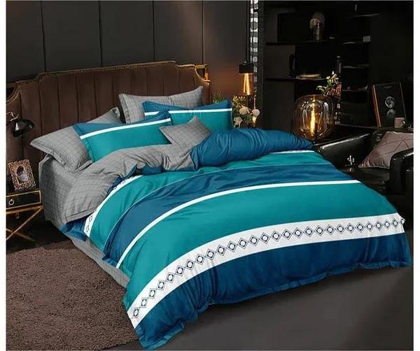 Devon King Size Quilt/Doona/Duvet Cover Set M466