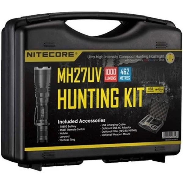 Nitecore MH27UV 1000 Lumen UV Torch