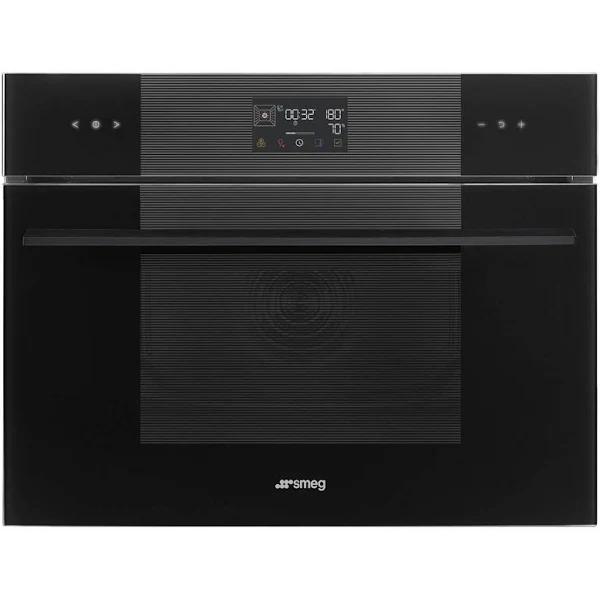 Smeg Linea Compact Speed Oven - Midnight Black SOA4102M1B3