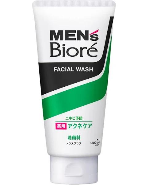 Kao Biore Men Face Wash 130g Acne Care