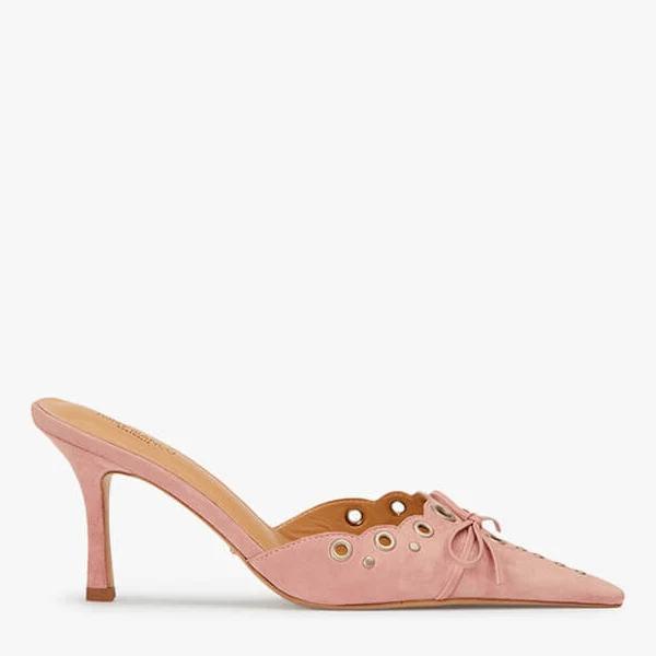 Shae Blossom Suede Heels | Heels | Tony Bianco Blossom Suede / 10