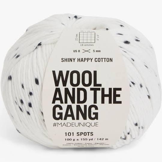 Wool And The Gang 101 Spots Shiny Happy Cotton 100g