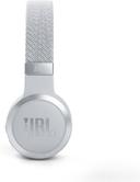 JBL Live 460nc Noise Cancelling Wireless On-Ear Headphones - White