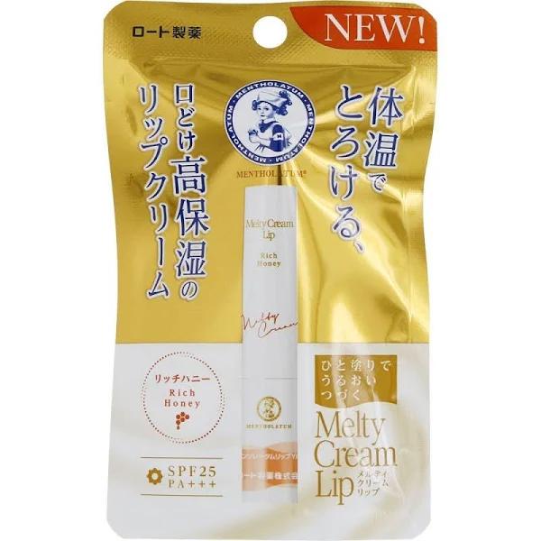 Mentholatum Melty Cream Lip - Rich Honey 2.4G