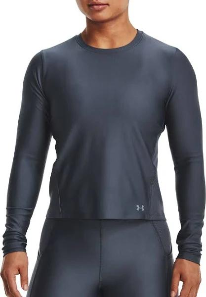 Under Armour Womens Performance Long Sleeve Top Grey L @ Rebel Active