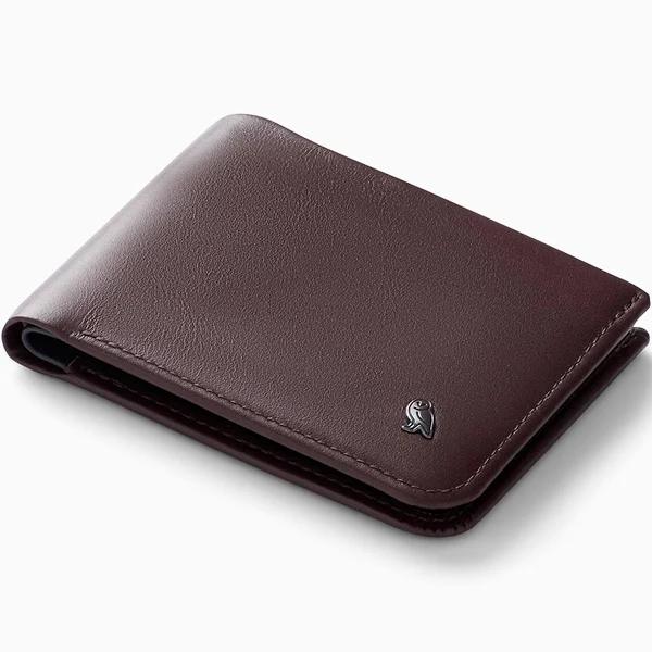 Bellroy Hide & Seek Wallet, Deep Plum