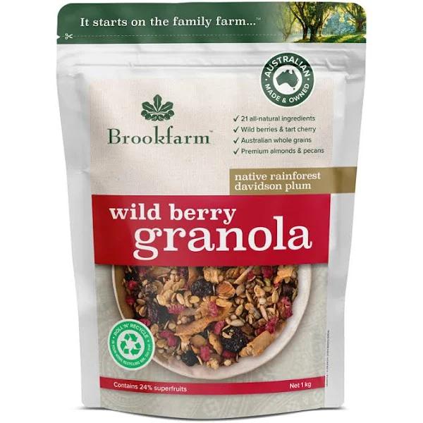 Brookfarm Granola 1kg - Wild Berry