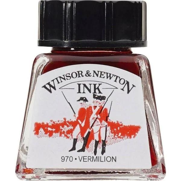 Winsor & Newton Drawing Ink 14ml Vermilion