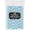 Paper Straws 24 Pack - Caribbean Blue