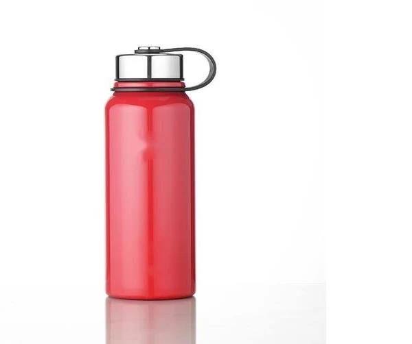 1500ml Stainless Steel Vacuum Insulated Water Bottle Double Walled Thermos Flask Red