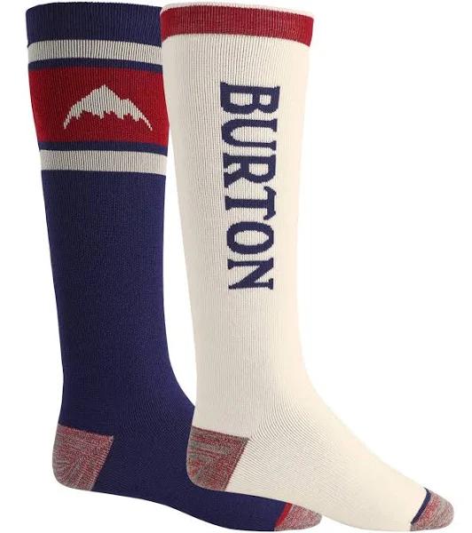 Burton Mens Weekend Midweight Socks 2-Pack S / Indigo