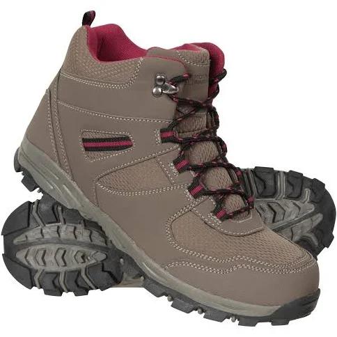 Mountain Warehouse Mens McLeod Wide Walking Boots Light Brown 6 UK