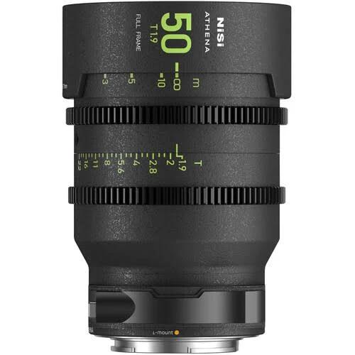 NiSi Athena Prime Full Frame Cinema Lens (L Mount), 50mm