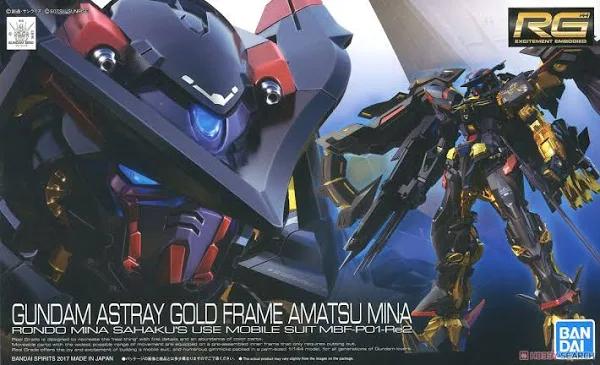 Bandai 1/144 RG Gundam Astray Gold Frame Amatsu Mina