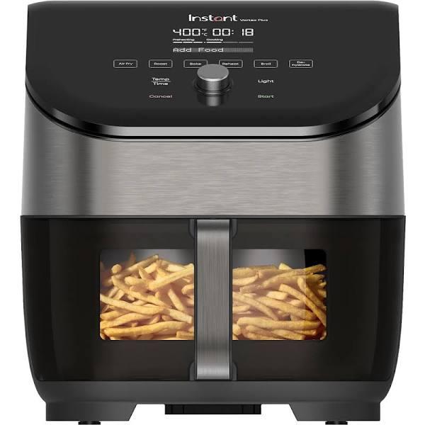 Instant Pot Vortex Plus Air Fryer with ClearCook and OdorErase, 6QT, Stainless Steel