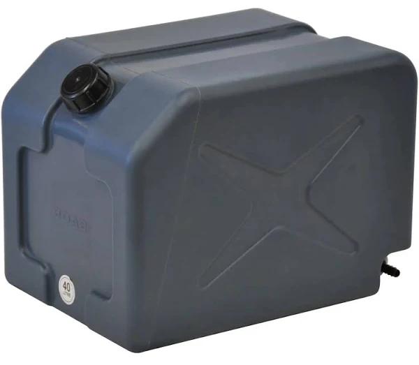 40 Litre Poly Water Double Cube Jerry Can Tank