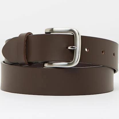 Buckle | 1922 Slate Brown. Buffalo Leather Belt. 35mm width.