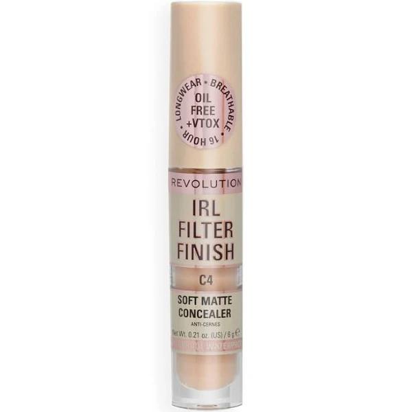 Makeup Revolution IRL Filter Finish Concealer - C4