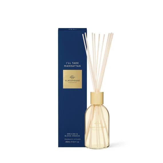 Glasshouse Fragrances Take Manhattan Diffuser 250ml Take Manhattan by Freedom