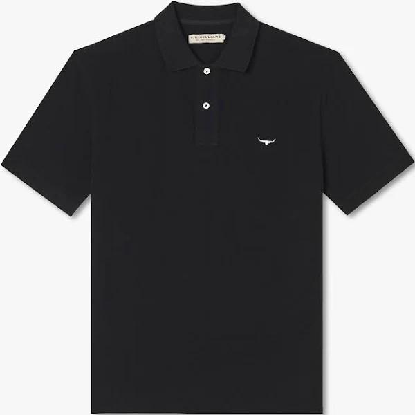 Men's Rod Polo - Black - 3XL - R.M.Williams