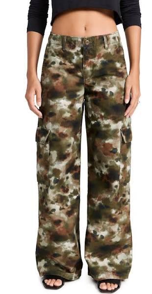 Levi's Baggy Cargo Pants | Print/Green | Size 29 | Shopbop