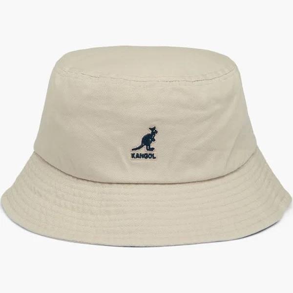 Kangol Washed Bucket Hat - Khaki