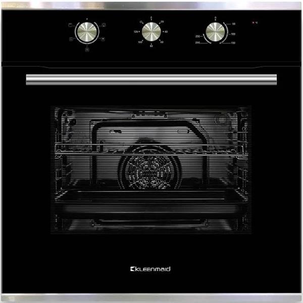 Kleenmaid Multifunction Oven Black Glass 60cm 75L