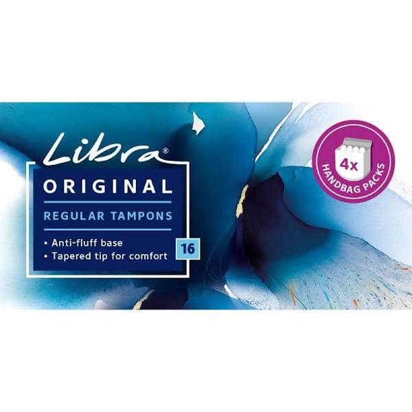 Libra Original Regular Tampons - 16 Pack