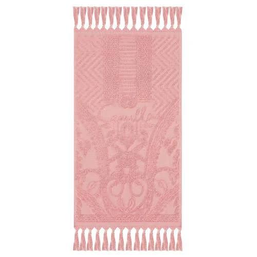 CAMILLA Palm Jacquard 620GSM Bath Towel Range Blossom - Hand Towel / Pink