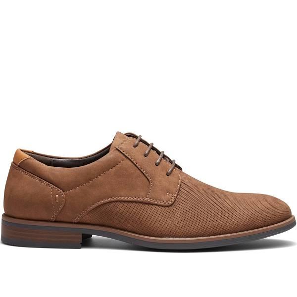 Uncut Draper Cognac Lace Up Shoes Cognac Mens Casual Shoes