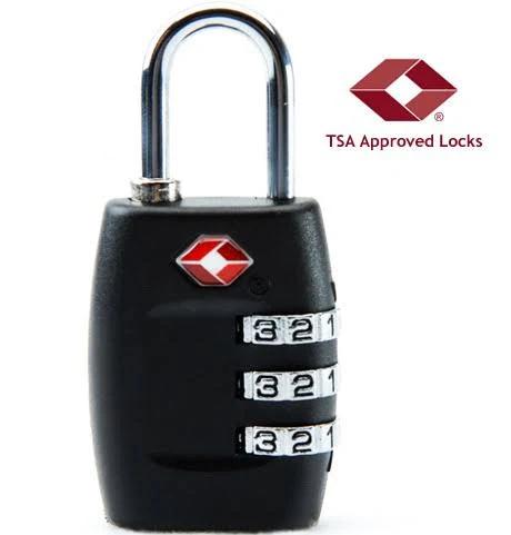 Comfort Travel - TSA Approved Combination Luggage Lock - Pink