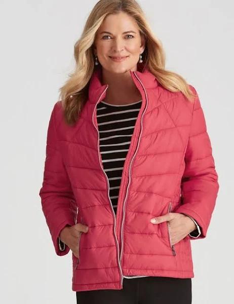 Noni B - Womens Coat - L/Slv Packable Puffer Coat