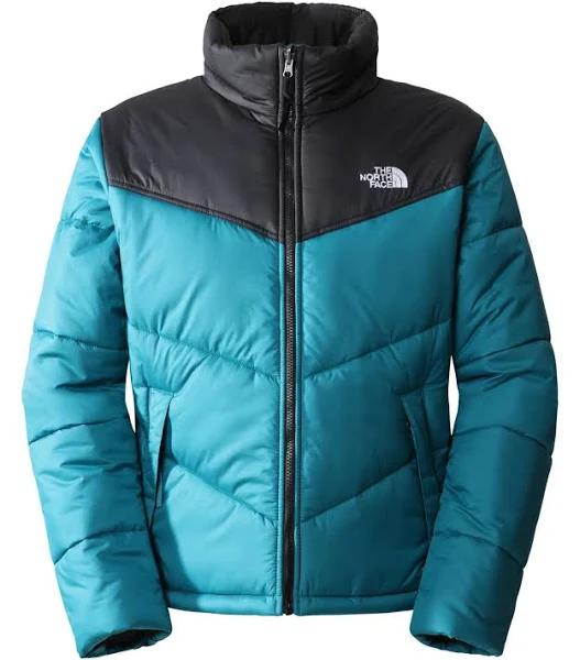 The North Face Saikuru Jacket Turquoise Blue Black - XL