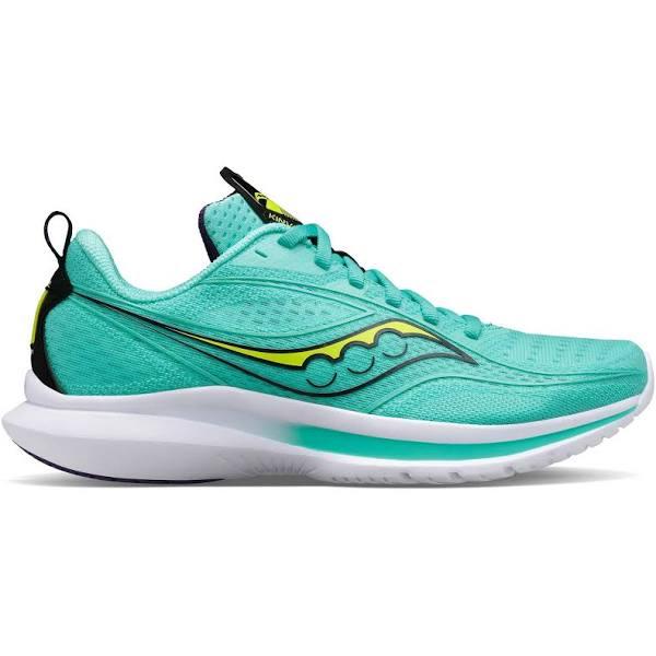 Saucony Kinvara 13 Womens, 7 / Cool Mint/Acid