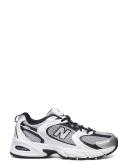 New Balance White & Black 530 Sneakers