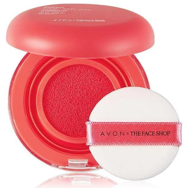 The Face Shop fmgt Moisture Cushion Blush - 4 Colors #01 Red