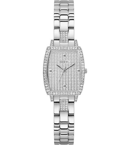 Guess Women's Silver Brilliant Glitz Watch